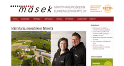 Desktop Screenshot of masek.fi
