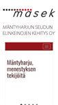 Mobile Screenshot of masek.fi